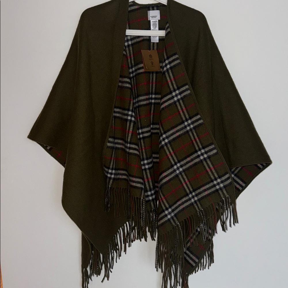 Olive Green Shawl - Please Read